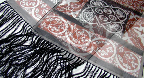 medieval tiles shawl